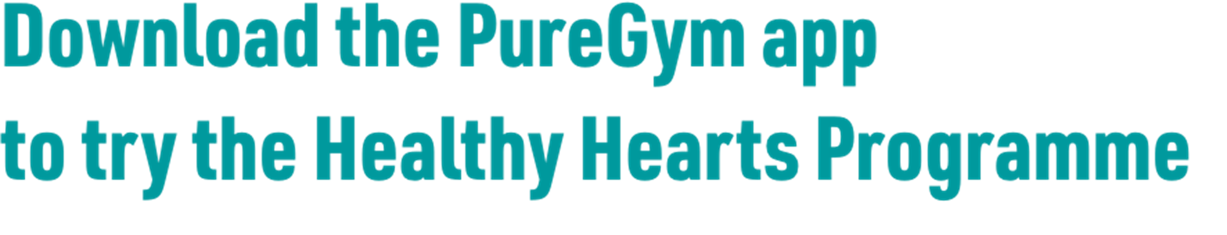 Download the PureGym app to try the Healthy Hearts programme