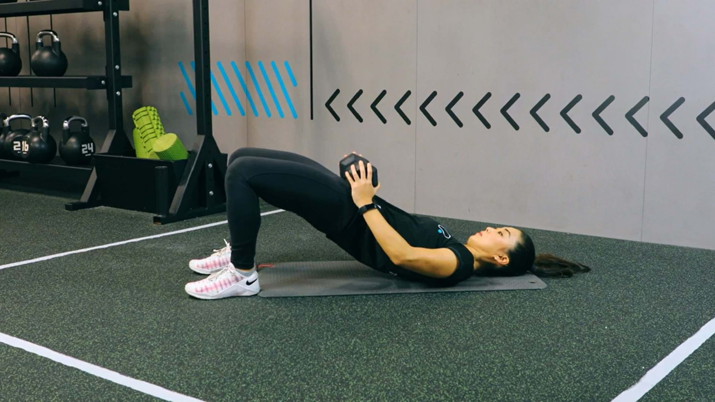 How To Do Dumbbell Glute Bridges PureGym