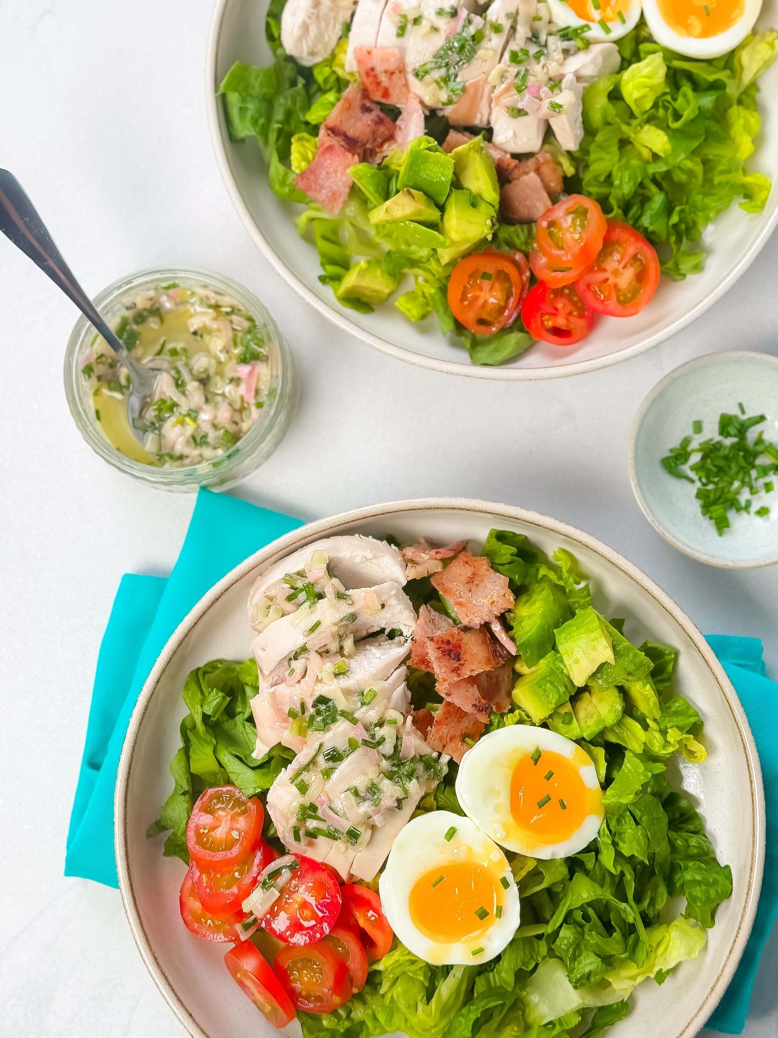 High Protein Cobb Salad Recipe