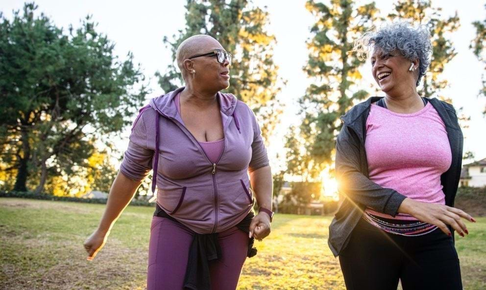 Women Walking Together