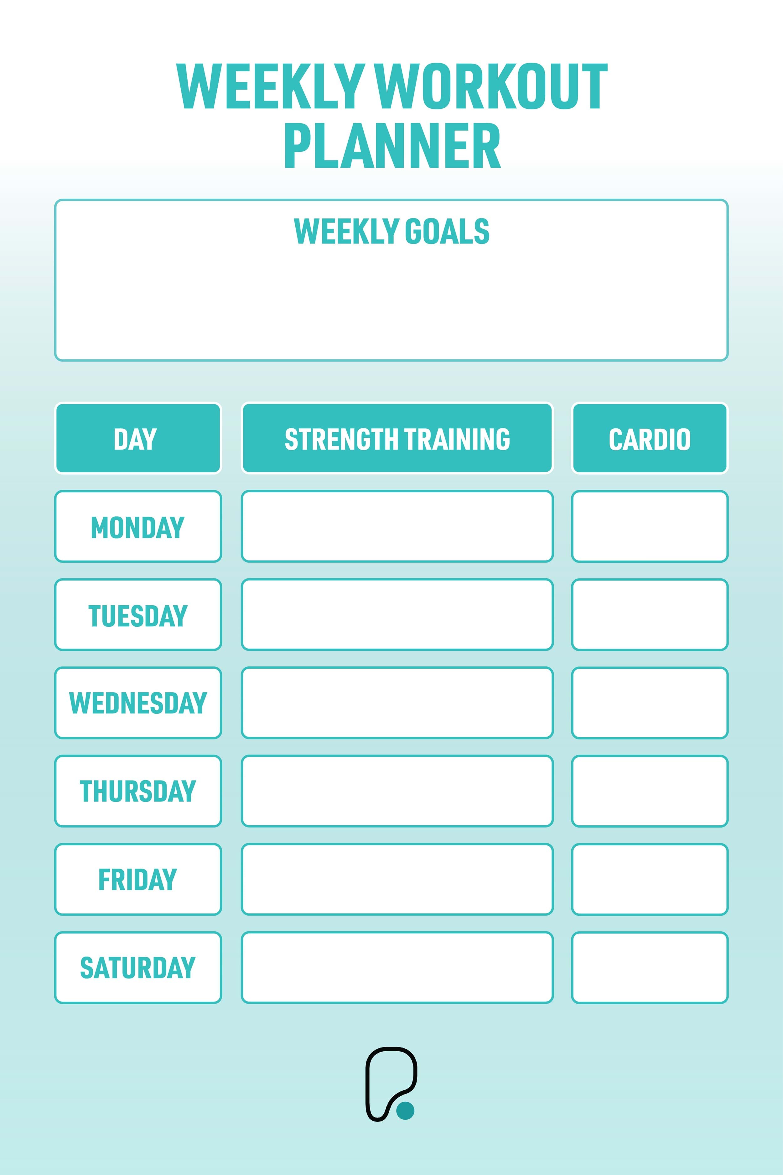 Workout Plan Templates: Download Or Make Yourself
