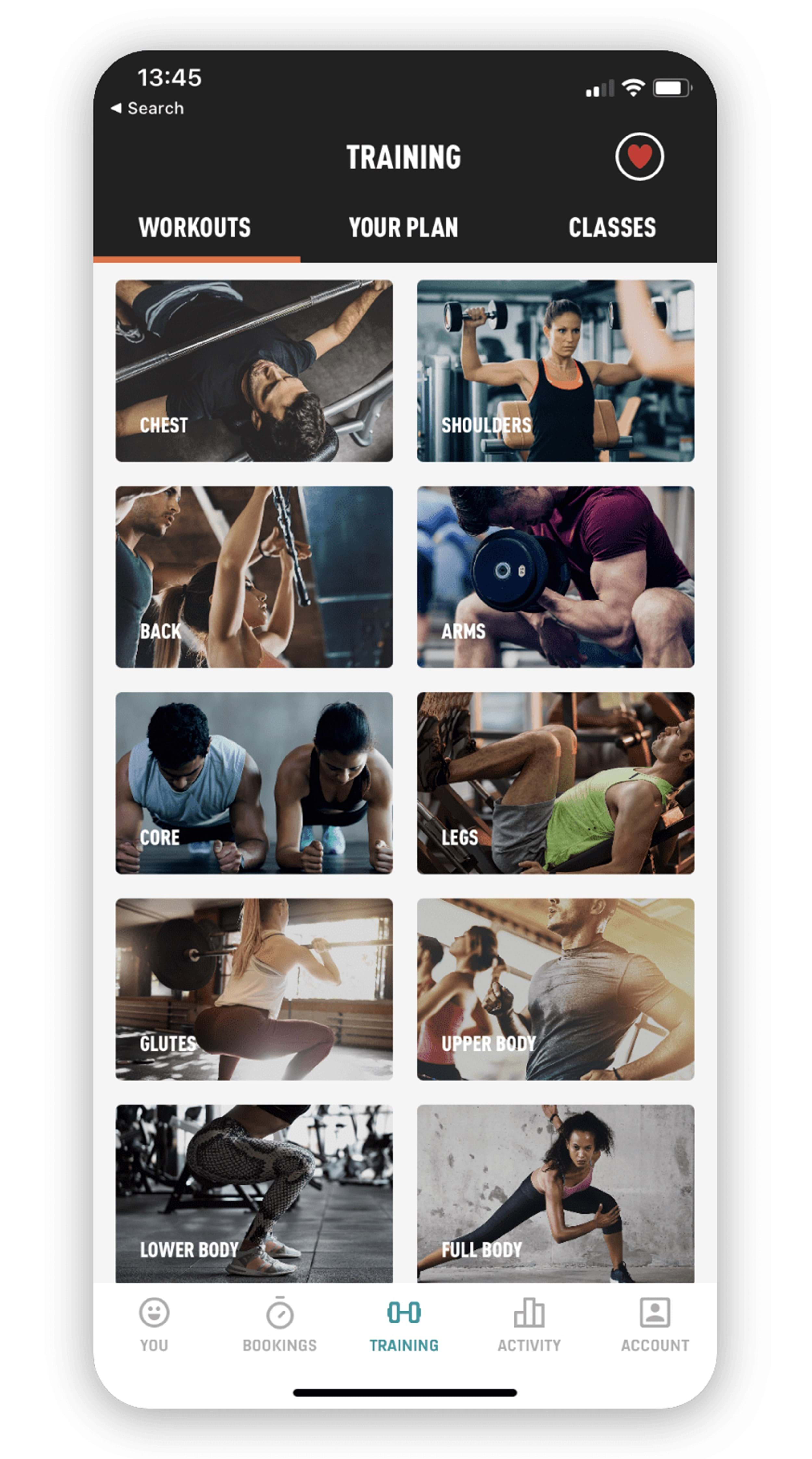 Download the free PureGym App PureGym