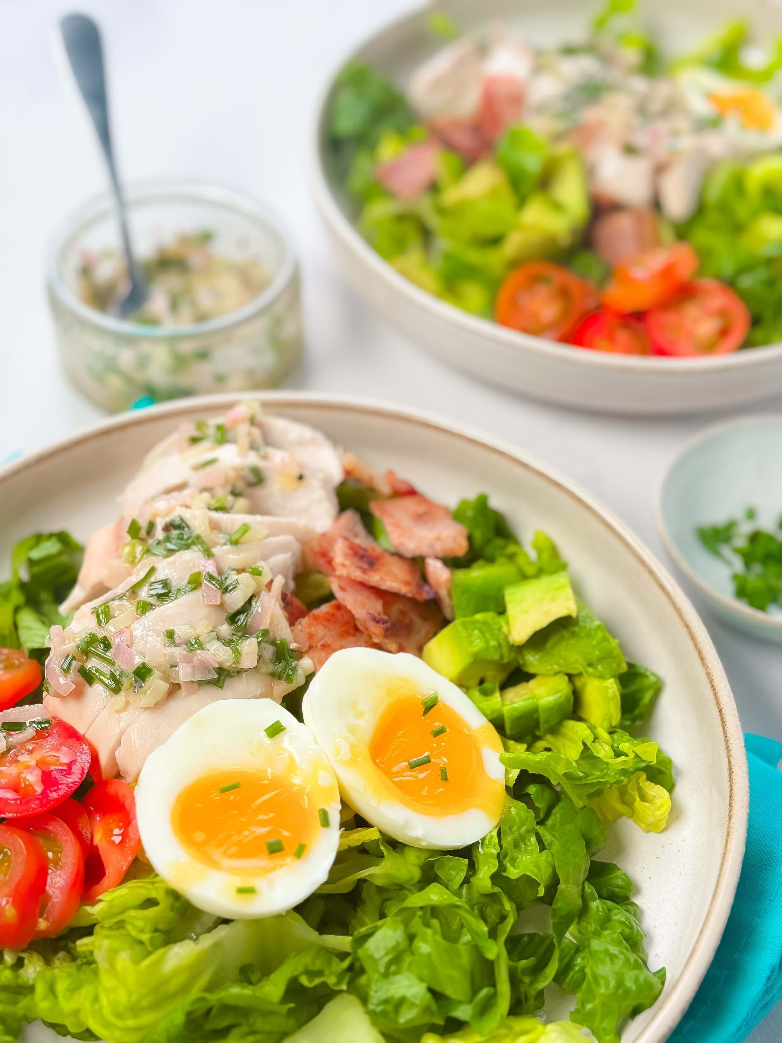 High Protein Cobb Salad Recipe