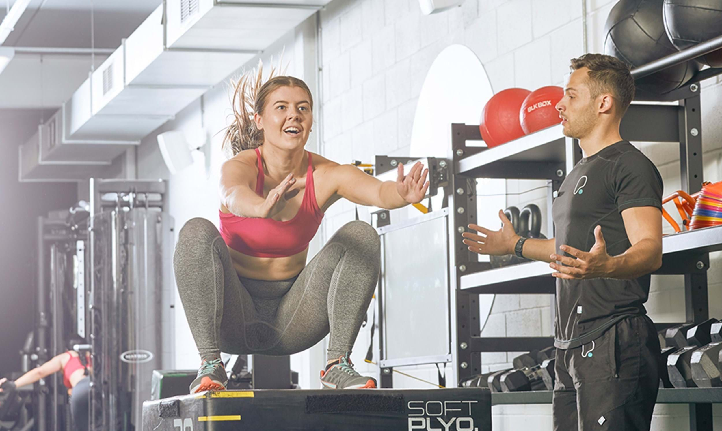 Box jumps PureGym