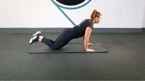 Knee Push Up Form