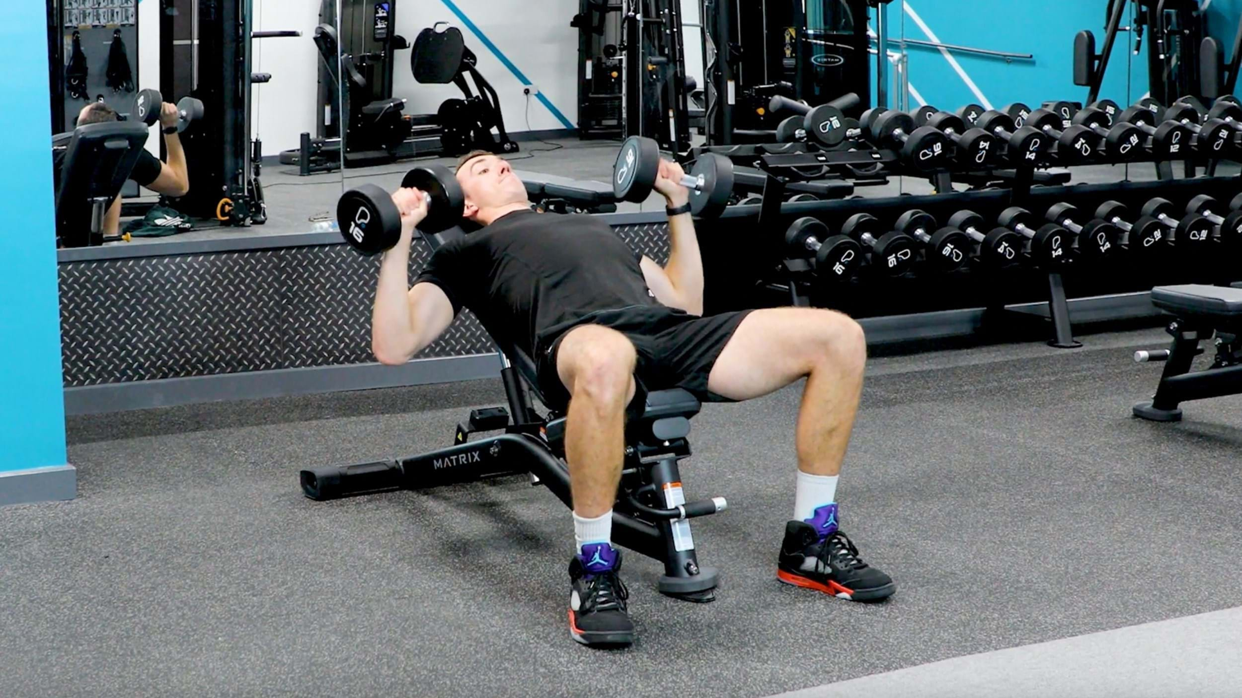 How To Do Incline Dumbbell Press PureGym