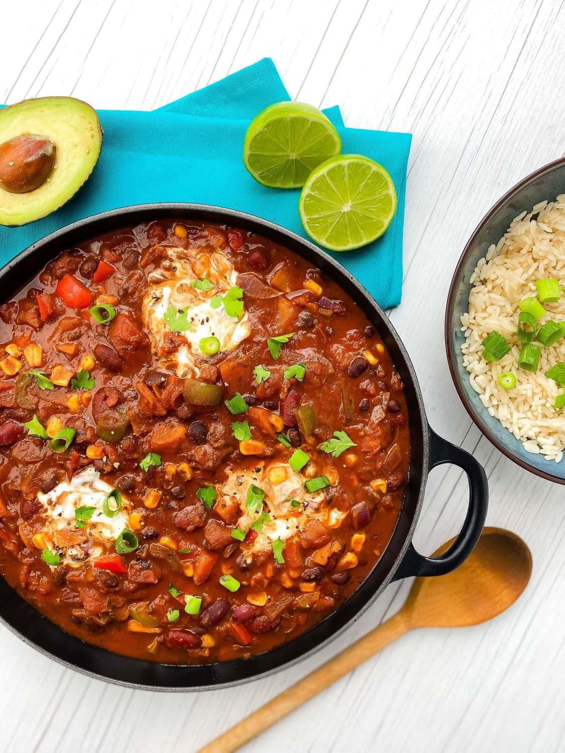 Vegan Slow Cooker Chilli