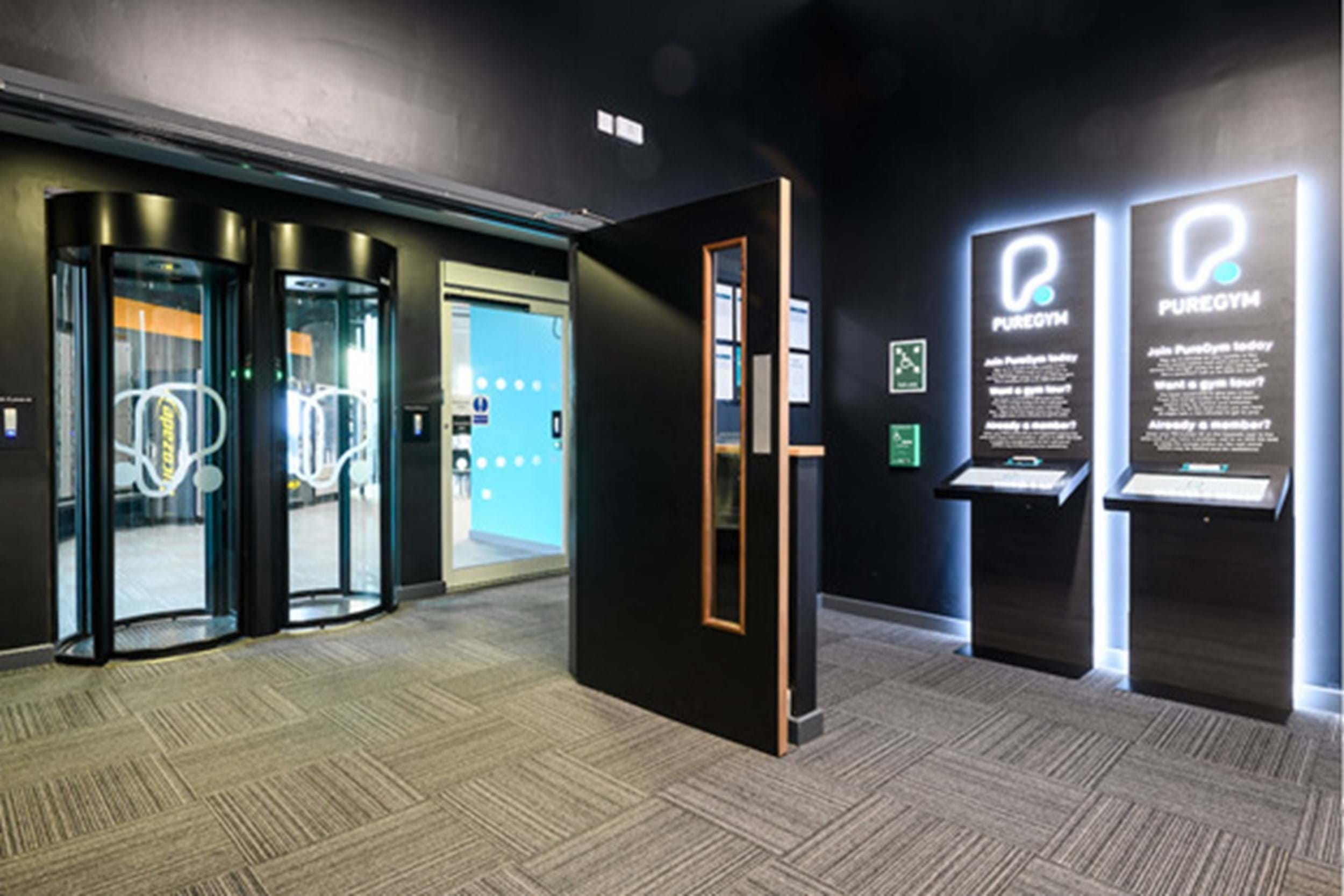 PureGym Entrance Pods